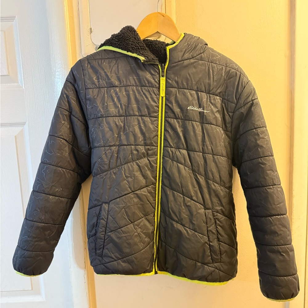 Eddie Bauer Reversible Double Sided Jacket